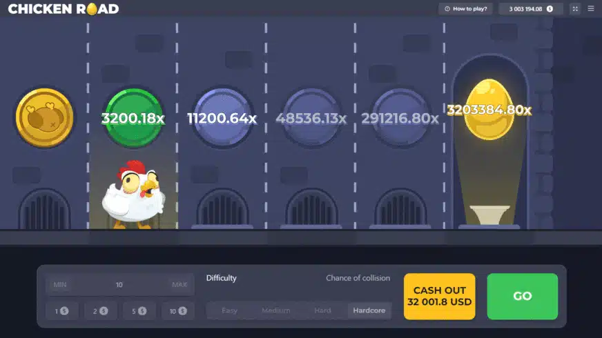 Características del juego Chicken Road 2.0.